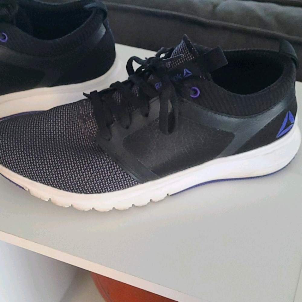 Reebok black sneakers
